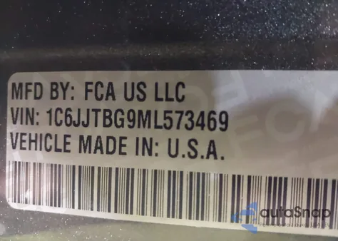 2021 Jeep Gladiator Rubicon 4X4 from USA, damaged, VIN 1C6JJTBG9ML573469